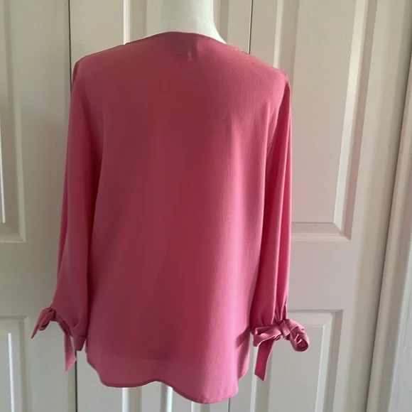 Cece Tie Sleeve Top - Desert Rose - Small - NWOT - Picture 3 of 6